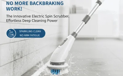 electric spin scrubber